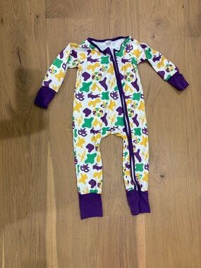 Mardi Gras bamboo pajamas